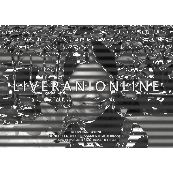 RETROSPETTIVA ROSANNA FRATELLO CANTANTE NELLA FOTO ROSANNA FRATELLO A GALLARATE ALLA SERRA IDEA VERDE NELL\'ANNO 1972 AG ALDO LIVERANI SAS