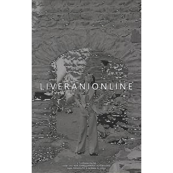 RETROSPETTIVA ROSANNA FRATELLO CANTANTE NELLA FOTO ROSANNA FRATELLO A SAINT VINCENT NELL\'ANNO 1973 AG ALDO LIVERANI SAS