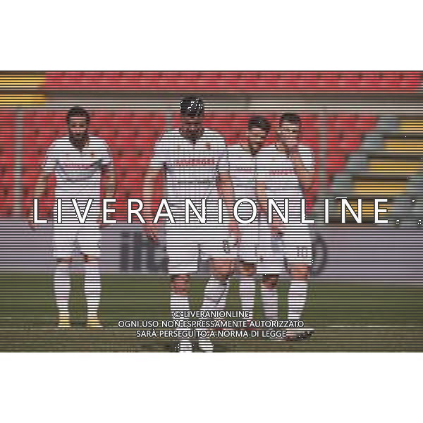 CREMONESE - REGGIANA CAMPIONATO CALCIO SERIE BKT 13.03.2021 NELLA FOTO DELUSIONE GIOCATORI REGGIANA A FINE GARA - IVAN VARONE ©SANTANDREA / AGENZIA ALDO LIVERANI SAS