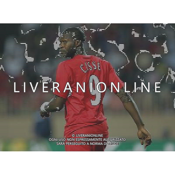 Montecarlo 26/08/2005 Finale Supercoppa Europea 2005 liverpool-cska mosca 3:1 nella foto cisse djibril ph marco luzzani/ag aldo liverani s.a.s.