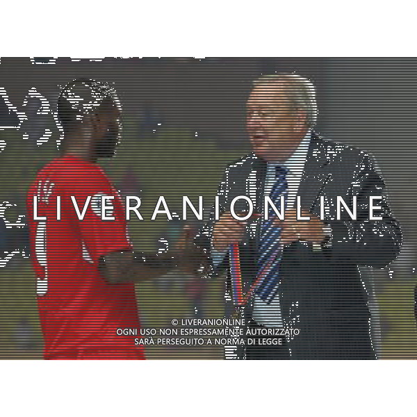 Montecarlo 26/08/2005 Finale Supercoppa Europea 2005 liverpool-cska mosca 3:1 nella foto cisse djibril e johansson ph marco luzzani/ag aldo liverani s.a.s.