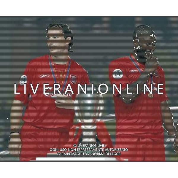 Montecarlo 26/08/2005 Finale Supercoppa Europea 2005 liverpool-cska mosca 3:1 nella foto cisse djibril ph marco luzzani/ag aldo liverani s.a.s.