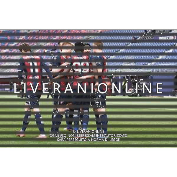 BOLOGNA - SAMPDORIA CAMPIONATO CALCIO SERIE A TIM 14.03.2021 NELLA FOTO ESULTANZA DOPO IL GOL DI MATIAS SVANBERG ©VILLANI / AGENZIA ALDO LIVERANI SAS
