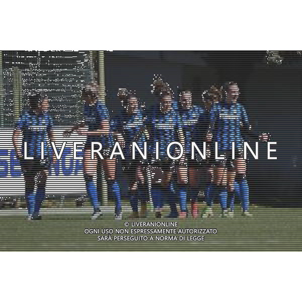 © TVRG esultanza Inter dopo il gol del 2 a 0 Inter Milano Women vs Milan Women Coppa Italia Femminile semifinale - gara di andata stadio Ernesto Breda Sesto San Giovanni (MI) 14-03-2021 foto Roberto Garavaglia/ag. Aldo Liverani sas
