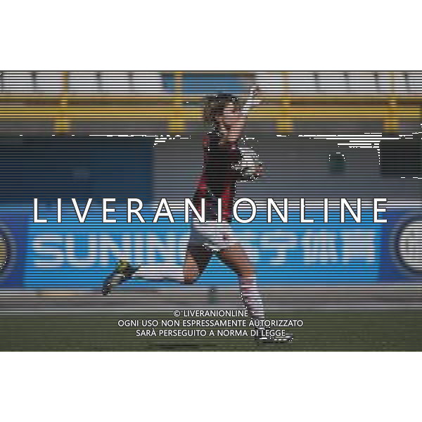 © TVRG Valentina Giacinti (Milan) esulta dopo il gol dell\'1 a 2 Inter Milano Women vs Milan Women Coppa Italia Femminile semifinale - gara di andata stadio Ernesto Breda Sesto San Giovanni (MI) 14-03-2021 foto Roberto Garavaglia/ag. Aldo Liverani sas
