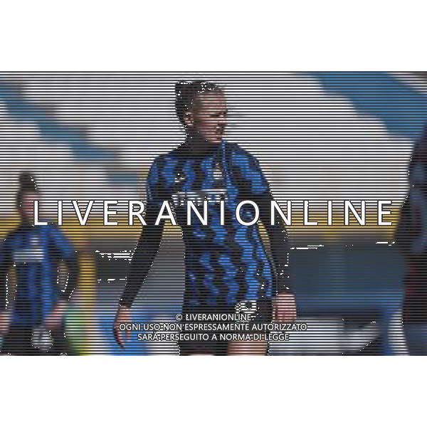 © TVRG Caroline Moller Hansen (Inter) Inter Milano Women vs Milan Women Coppa Italia Femminile semifinale - gara di andata stadio Ernesto Breda Sesto San Giovanni (MI) 14-03-2021 foto Roberto Garavaglia/ag. Aldo Liverani sas