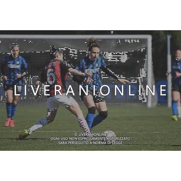 © TVRG Ilaria Mauro (Inter) Inter Milano Women vs Milan Women Coppa Italia Femminile semifinale - gara di andata stadio Ernesto Breda Sesto San Giovanni (MI) 14-03-2021 foto Roberto Garavaglia/ag. Aldo Liverani sas