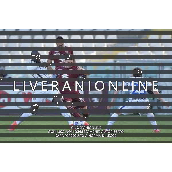 Torino 14.03.2021 Stadio Olimpico Grande Torino ©Alessandro Falzone/Agenzia Aldo Liverani Torino vs Inter Serie A Tim 2020/2021 Nella foto : daniele BASELLI con romelu LUKAKU ©Falzone / AGENZIA ALDO LIVERANI SAS