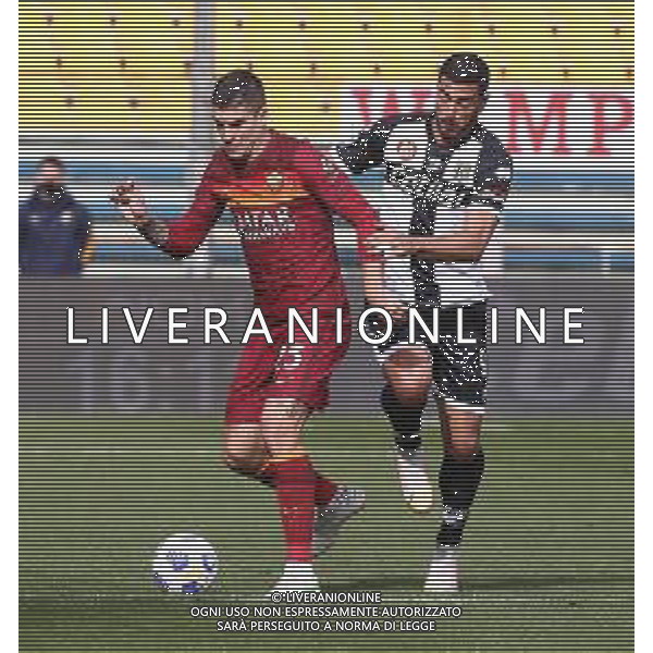 PARMA - ROMA CAMPIONATO CALCIO SERIE A TIM 14.03.2021 NELLA FOTO GIANLUCA MANCINI E PELLE\' ©SANTANDREA / AGENZIA ALDO LIVERANI SAS