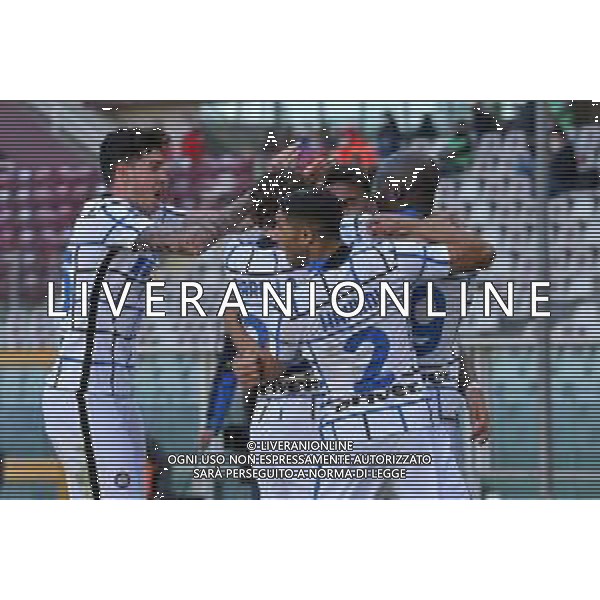 Torino 14.03.2021 Stadio Olimpico Grande Torino ©Alessandro Falzone/Agenzia Aldo Liverani Torino vs Inter Serie A Tim 2020/2021 Nella foto : ESULTANZA GOL DI LAUTARO MARTINEZ ©Falzone / AGENZIA ALDO LIVERANI SAS
