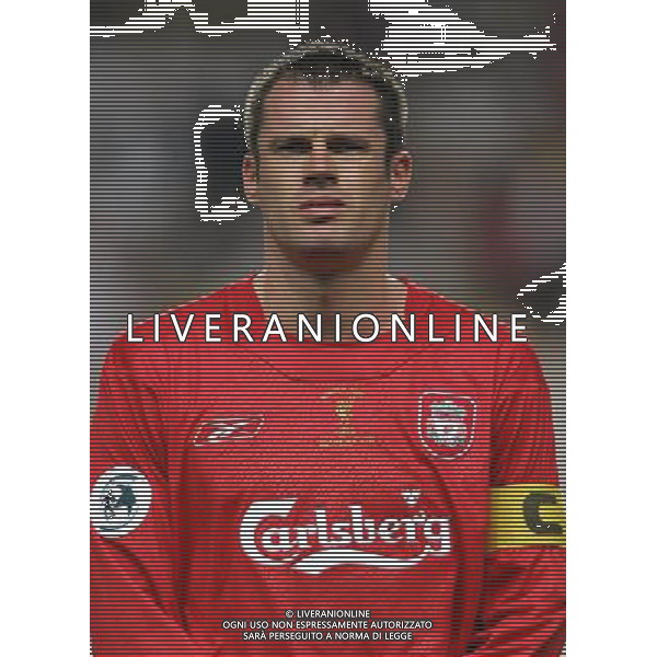 Montecarlo 26/08/2005 Finale Supercoppa Europea 2005 liverpool-cska mosca 3:1 nella foto jamie carragher ph marco luzzani/ag aldo liverani s.a.s.