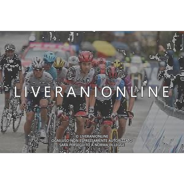 14-03-2021 Tirreno - Adriatico; Tappa 05 Castellalto - Castelfidardo; 2021, Uae - Emirates; Formolo, Davide; Pogacar, Tadej; Castelfidardo; FOTO STEFANO SIROTTI-AG ALDO LIVERANI SAS
