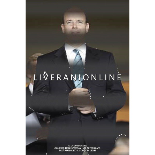 Montecarlo 26/08/2005 Finale Supercoppa Europea 2005 liverpool-cska mosca 3:1 nella foto principe alberto di monaco ph marco luzzani/ag aldo liverani s.a.s.