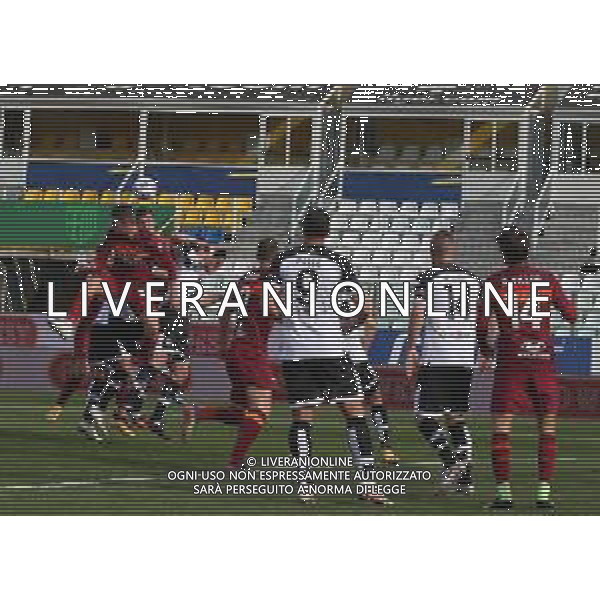 PARMA - ROMA CAMPIONATO CALCIO SERIE A TIM 14.03.2021 NELLA FOTO MISCHIA IN AREA ©SANTANDREA / AGENZIA ALDO LIVERANI SAS