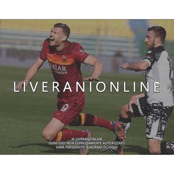 PARMA - ROMA CAMPIONATO CALCIO SERIE A TIM 14.03.2021 NELLA FOTO EDIN DZEKO E PEZZELLA ©SANTANDREA / AGENZIA ALDO LIVERANI SAS