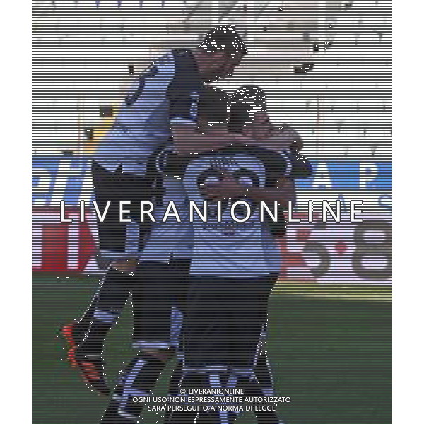 PARMA - ROMA CAMPIONATO CALCIO SERIE A TIM 14.03.2021 NELLA FOTO ESULTANZA DOPO IL GOL DI HERNANI JR ©SANTANDREA / AGENZIA ALDO LIVERANI SAS