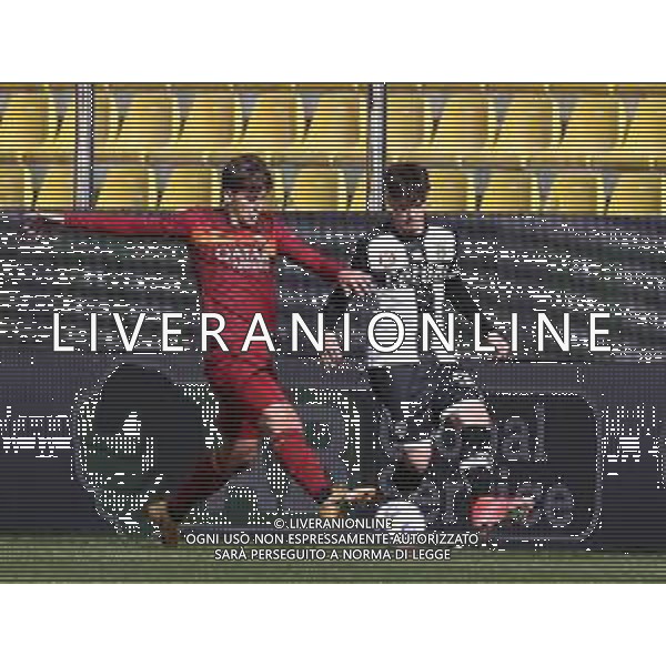 PARMA - ROMA CAMPIONATO CALCIO SERIE A TIM 14.03.2021 NELLA FOTO VILLAR E MAN ©SANTANDREA / AGENZIA ALDO LIVERANI SAS