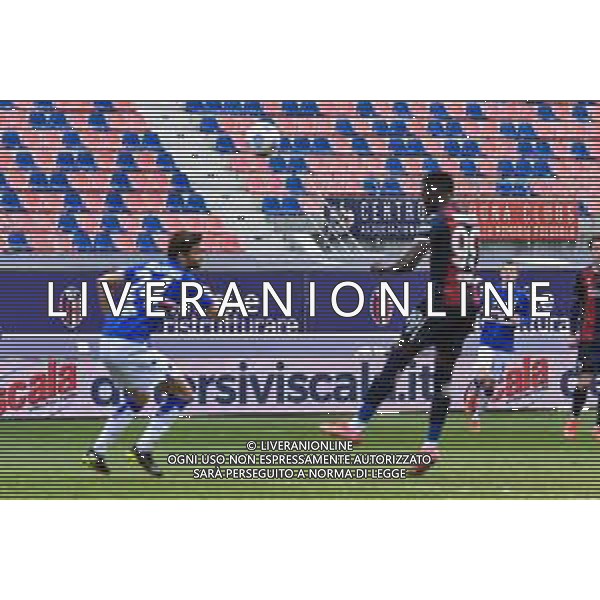 BOLOGNA - SAMPDORIA CAMPIONATO CALCIO SERIE A TIM 14.03.2021 NELLA FOTO IL GOL DI MUSA BARROW ©VILLANI / AGENZIA ALDO LIVERANI SAS
