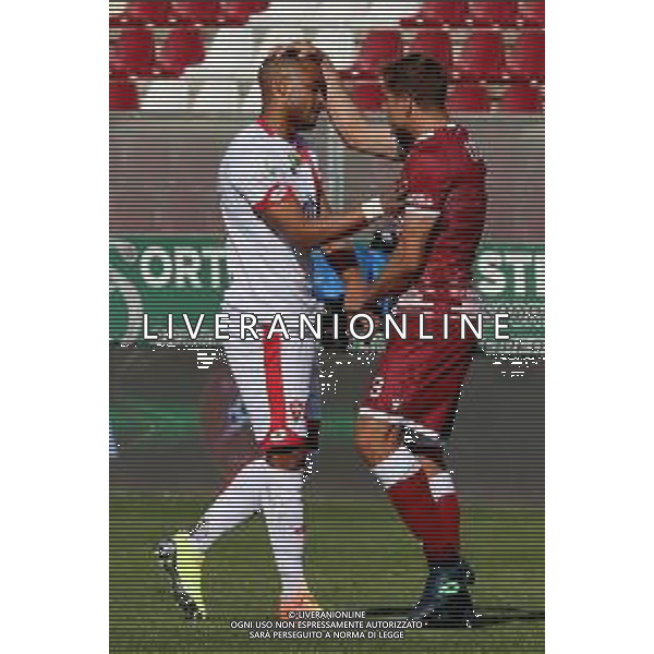 REGGINA - MONZA CAMPIONATO CALCIO SERIE BKT 13.03.2021 NELLA FOTO DAVIDE DIAW (MONZA) E THIAGO CIONEK (REGGINA) ©GAREFFA / AGENZIA ALDO LIVERANI SAS