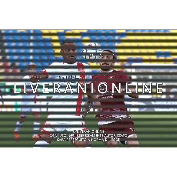 REGGINA - MONZA CAMPIONATO CALCIO SERIE BKT 13.03.2021 NELLA FOTO DAVIDE DIAW (MONZA) E GIANLUCA DI CHIARA (REGGINA) ©GAREFFA / AGENZIA ALDO LIVERANI SAS