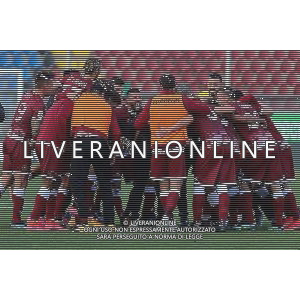 REGGINA - MONZA CAMPIONATO CALCIO SERIE BKT 13.03.2021 NELLA FOTO ESULTANZA DOPO IL GOL REGGINA ©GAREFFA / AGENZIA ALDO LIVERANI SAS
