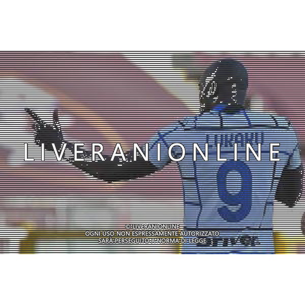 Torino 14.03.2021 Stadio Olimpico Grande Torino ©Alessandro Falzone/Agenzia Aldo Liverani Torino vs Inter Serie A Tim 2020/2021 Nella foto : Esultaza gol di Romelu Lukaku