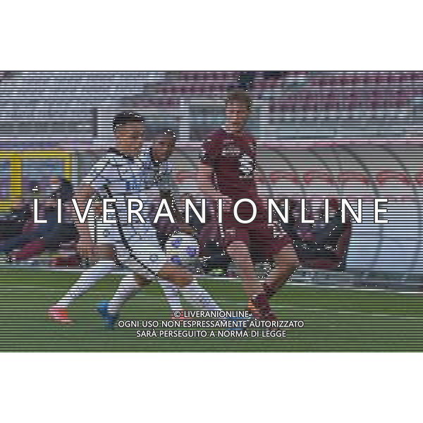 Torino 14.03.2021 Stadio Olimpico Grande Torino ©Alessandro Falzone/Agenzia Aldo Liverani Torino vs Inter Serie A Tim 2020/2021 Nella foto : Lautaro Martinez-Mergim Vojvoda- Ashley Young