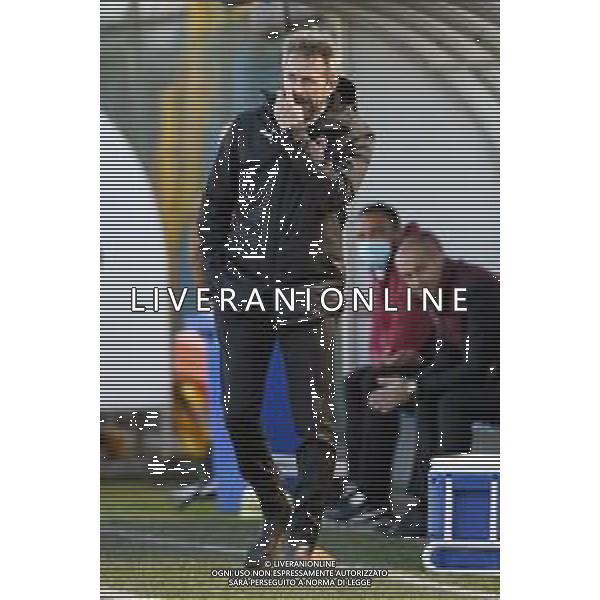 © TVRG Maurizio Ganz allenatore Milan Inter Milano Women vs Milan Women Coppa Italia Femminile semifinale - gara di andata stadio Ernesto Breda Sesto San Giovanni (MI) 14-03-2021 foto Roberto Garavaglia/ag. Aldo Liverani sas