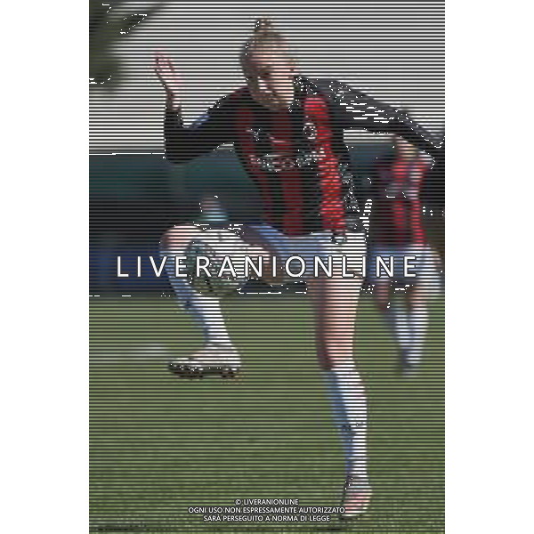© TVRG Caroline Rask (Milan) Inter Milano Women vs Milan Women Coppa Italia Femminile semifinale - gara di andata stadio Ernesto Breda Sesto San Giovanni (MI) 14-03-2021 foto Roberto Garavaglia/ag. Aldo Liverani sas