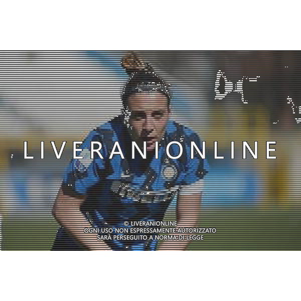 © TVRG Gloria Marinelli (Inter) Inter Milano Women vs Milan Women Coppa Italia Femminile semifinale - gara di andata stadio Ernesto Breda Sesto San Giovanni (MI) 14-03-2021 foto Roberto Garavaglia/ag. Aldo Liverani sas