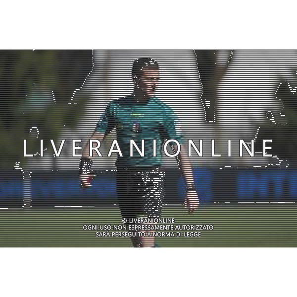 © TVRG l\'arbitro Marco Ricci di Firenze Inter Milano Women vs Milan Women Coppa Italia Femminile semifinale - gara di andata stadio Ernesto Breda Sesto San Giovanni (MI) 14-03-2021 foto Roberto Garavaglia/ag. Aldo Liverani sas