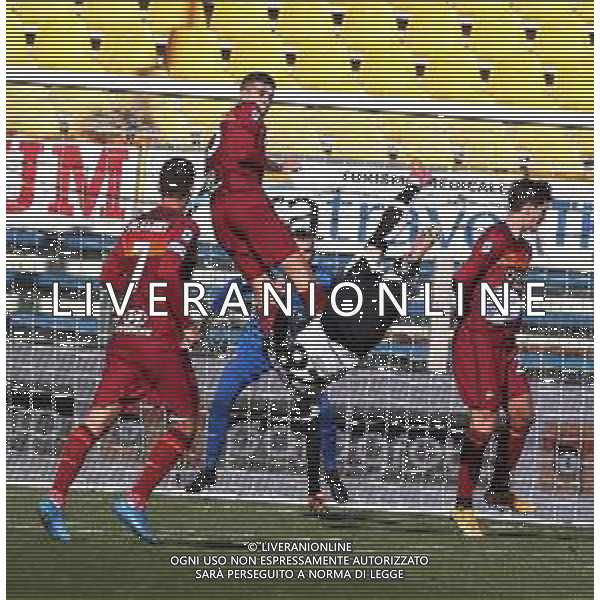 PARMA - ROMA CAMPIONATO CALCIO SERIE A TIM 14.03.2021 NELLA FOTO VALENTIN MIHAILA (PARMA) IN ROVESCIATA ©SANTANDREA / AGENZIA ALDO LIVERANI SAS