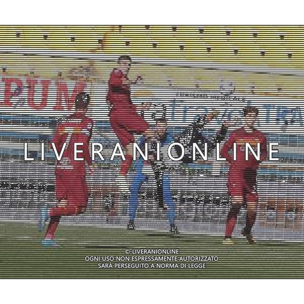 PARMA - ROMA CAMPIONATO CALCIO SERIE A TIM 14.03.2021 NELLA FOTO VALENTIN MIHAILA (PARMA) IN ROVESCIATA ©SANTANDREA / AGENZIA ALDO LIVERANI SAS