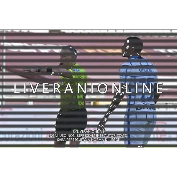 Torino 14.03.2021 Stadio Olimpico Grande Torino ©Alessandro Falzone/Agenzia Aldo Liverani Torino vs Inter Serie A Tim 2020/2021 Nella foto : Paolo Valeri arbitro ©Falzone / AGENZIA ALDO LIVERANI SAS