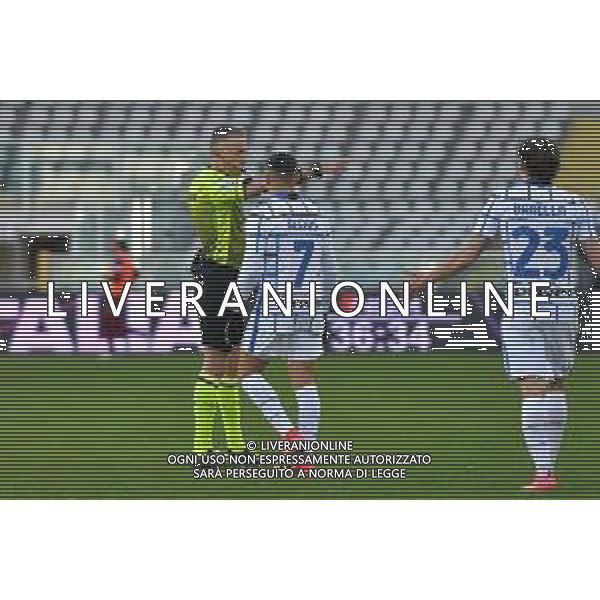 Torino 14.03.2021 Stadio Olimpico Grande Torino ©Alessandro Falzone/Agenzia Aldo Liverani Torino vs Inter Serie A Tim 2020/2021 Nella foto : Paolo Valeri arbitro ©Falzone / AGENZIA ALDO LIVERANI SAS