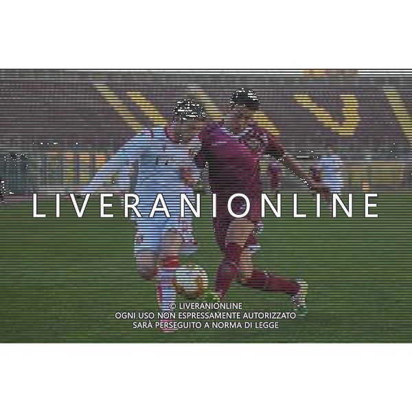 Fagiolinia/LMedia - Livorno vs Grosseto - Campionato di Calcio Serie C - Lega Pro 2020/2021 16 marzo 2021 - Stadio Armando Picchi, Livorno, Italia Nella foto: Filippo Boccardi (Grosseto) anticipato da Francesco Nunziatini (Livorno) @Fagiolinia/LMedia AG ALDO LIVERANI SAS