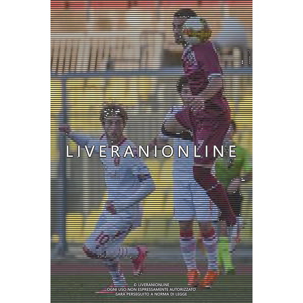 Fagiolinia/LMedia - Livorno vs Grosseto - Campionato di Calcio Serie C - Lega Pro 2020/2021 16 marzo 2021 - Stadio Armando Picchi, Livorno, Italia Nella foto: Edoardo Blondett (Livorno) e Filippo Boccardi (Grosseto) @Fagiolinia/LMedia AG ALDO LIVERANI SAS