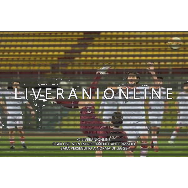 Fagiolinia/LMedia - Livorno vs Grosseto - Campionato di Calcio Serie C - Lega Pro 2020/2021 16 marzo 2021 - Stadio Armando Picchi, Livorno, Italia Nella foto: Sven Braken (Livorno) di rovesciata segna il gol del pareggio @Fagiolinia/LMedia AG ALDO LIVERANI SAS