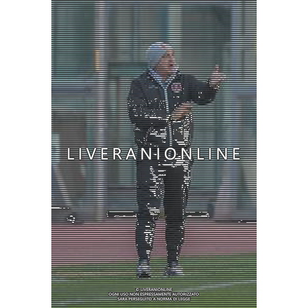 Fagiolinia/LMedia - Livorno vs Grosseto - Campionato di Calcio Serie C - Lega Pro 2020/2021 16 marzo 2021 - Stadio Armando Picchi, Livorno, Italia Nella foto: Lamberto Magrini allenatore (Grosseto) @Fagiolinia/LMedia AG ALDO LIVERANI SAS