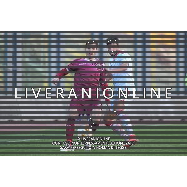Fagiolinia/LMedia - Livorno vs Grosseto - Campionato di Calcio Serie C - Lega Pro 2020/2021 16 marzo 2021 - Stadio Armando Picchi, Livorno, Italia Nella foto: Edgaras Dubickas (Livorno) contrastato da Mattia Polidori (Grosseto) @Fagiolinia/LMedia AG ALDO LIVERANI SAS