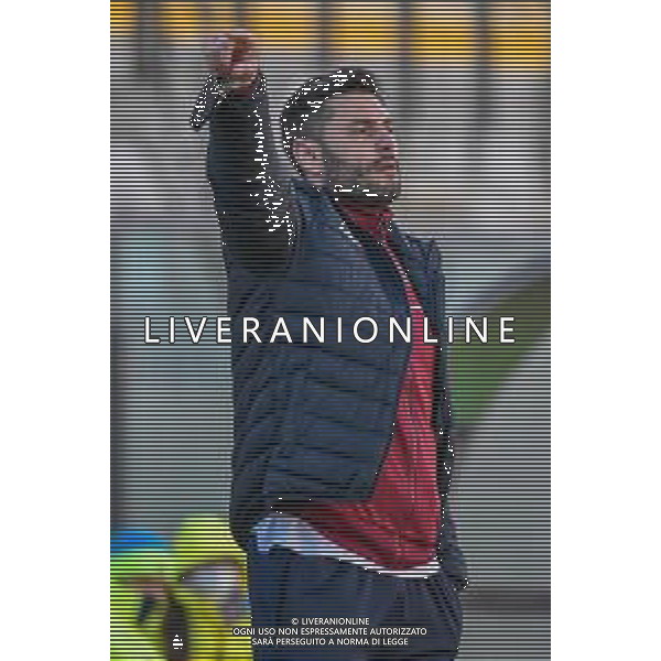 Fagiolinia/LMedia - Livorno vs Grosseto - Campionato di Calcio Serie C - Lega Pro 2020/2021 16 marzo 2021 - Stadio Armando Picchi, Livorno, Italia Nella foto: Marco Amelia allenatore (Livorno) @Fagiolinia/LMedia AG ALDO LIVERANI SAS