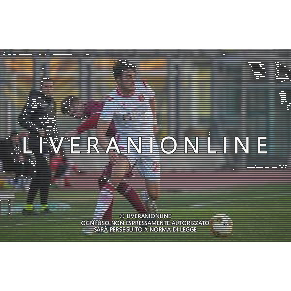 Fagiolinia/LMedia - Livorno vs Grosseto - Campionato di Calcio Serie C - Lega Pro 2020/2021 16 marzo 2021 - Stadio Armando Picchi, Livorno, Italia Nella foto: Alessandro Sersanti (Grosseto) supera Matteo Pallecchi (Livorno) @Fagiolinia/LMedia AG ALDO LIVERANI SAS