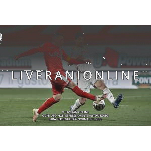 ¬© TVRG Andrea D\'Errico (Monza) e Lorenzo Del Pinto (Reggiana) Monza vs Reggiana Campionato Serie BKT - 29a giornata Monza 16-03-2021 U-Power Stadium foto Roberto Garavaglia/ag. Aldo Liverani sas /AGENZIA ALDO LIVERANI SAS
