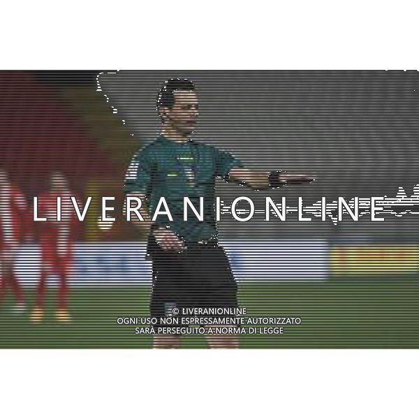 © TVRG l\'arbitro Simone Pezzuto di Lecce Monza vs Reggiana Campionato Serie BKT - 29a giornata Monza 16-03-2021 U-Power Stadium foto Roberto Garavaglia/ag. Aldo Liverani sas