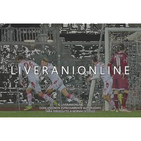 Fagiolinia/LMedia - Livorno vs Grosseto - Campionato di Calcio Serie C - Lega Pro 2020/2021 16 marzo 2021 - Stadio Armando Picchi, Livorno, Italia Nella foto: Esultanza Grosseto dopo il gol del pareggio di Federico Scaffidi (Grosseto) @Fagiolinia/LMedia AG ALDO LIVERANI SAS
