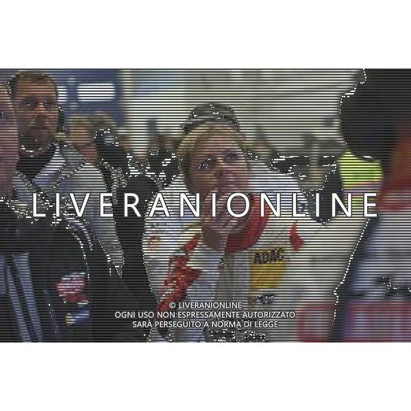 Sabine Schmitz, Frikadelli Motorsport, Porsche 911 GT3 R, Portrait 25.10.2014. VLN RVLN DMV M¸nsterlandpokal, Round 10, Nurburgring, Germany. - www.xpbimages.com, EMail: requests@xpbimages.com - copy of publication required for printed pictures. Every used picture is fee-liable. © Copyright: Herweg / XPB Images/ AGENZIA ALDO LIVERANI SAS - ITALY ONLY EDITORIAL USE ONLY