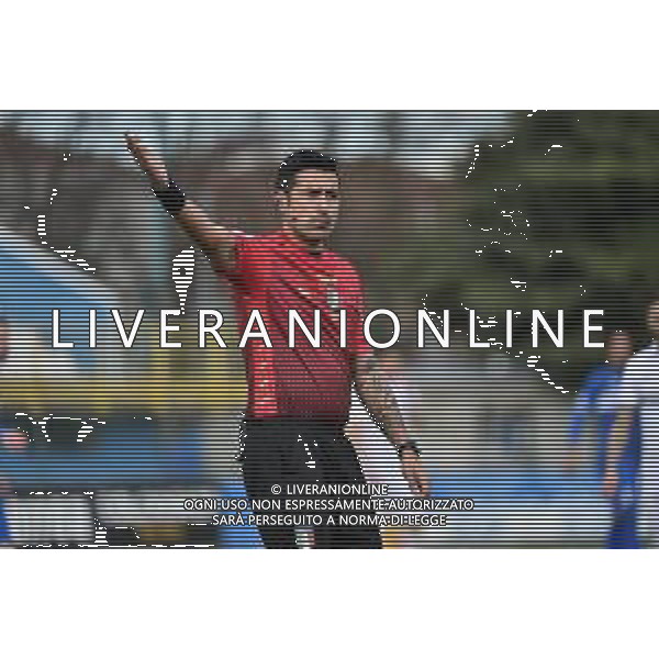 © TVRG l\'arbitro Marco D\'Ascanio di Ancona Pro Sesto vs Pro Vercelli Campionato Serie C girone A - 31a giornata Sesto San Giovani (MI) 17-03-2021 Stadio Ernesto Breda foto Roberto Garavaglia/ag. Aldo Liverani sas