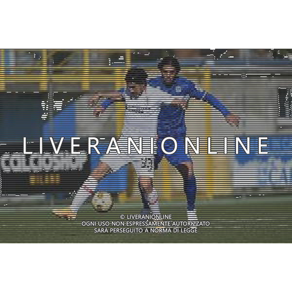 © TVRG Rocco Costantino (Pro Vercelli) e Christian Maldini (Pro Sesto) Pro Sesto vs Pro Vercelli Campionato Serie C girone A - 31a giornata Sesto San Giovani (MI) 17-03-2021 Stadio Ernesto Breda foto Roberto Garavaglia/ag. Aldo Liverani sas