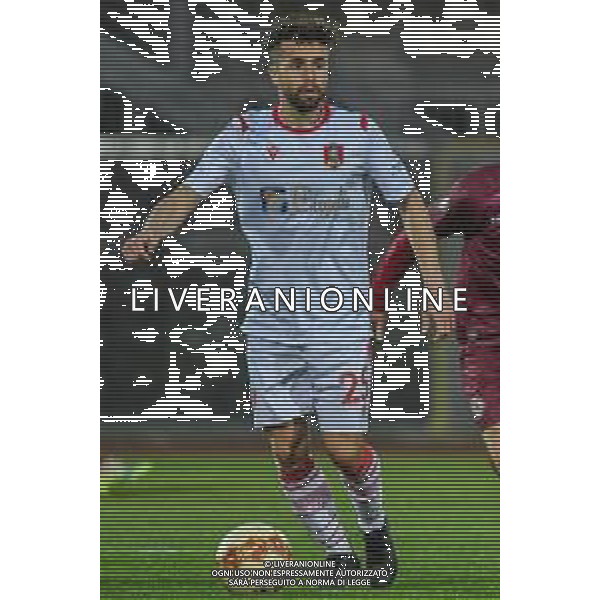 Fagiolinia/LMedia - Livorno vs Grosseto - Campionato di Calcio Serie C - Lega Pro 2020/2021 16 marzo 2021 - Stadio Armando Picchi, Livorno, Italia Nella foto: Giuseppe Sicurella (Grosseto) @Fagiolinia/LMedia/AGENZIA ALDO LIVERANI SAS