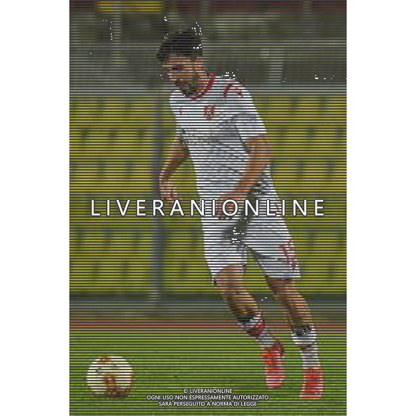 Fagiolinia/LMedia - Livorno vs Grosseto - Campionato di Calcio Serie C - Lega Pro 2020/2021 16 marzo 2021 - Stadio Armando Picchi, Livorno, Italia Nella foto: Mattia Polidori (Grosseto) @Fagiolinia/LMedia/AGENZIA ALDO LIVERANI SAS